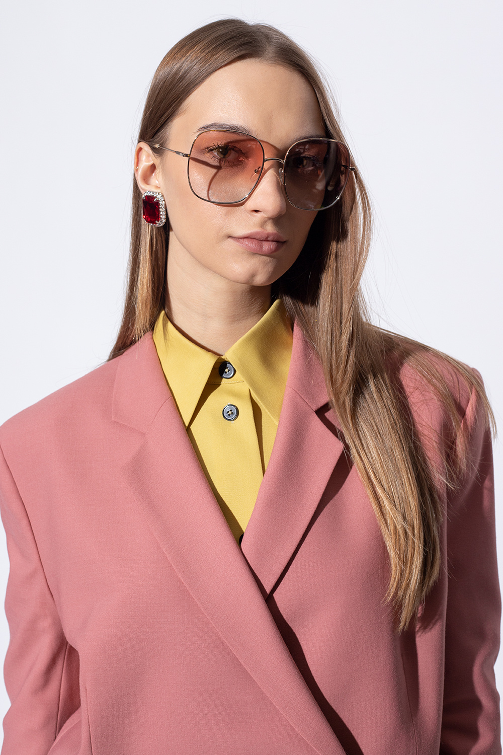 Chloé tom ford eyewear anya cat eye frame sunglasses gradient item